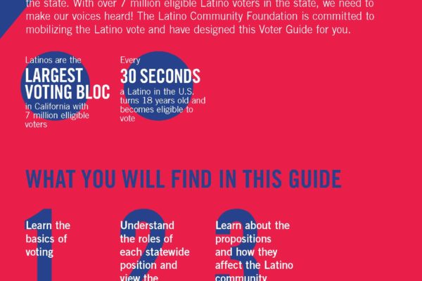 Infographic of Latinos + the 2018 Midterm Elections