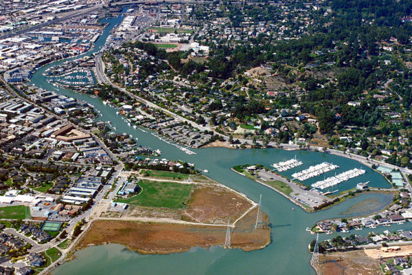 San Rafael, CA Aerial View
