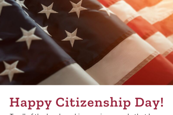 Happy Citizenship Day Flyer