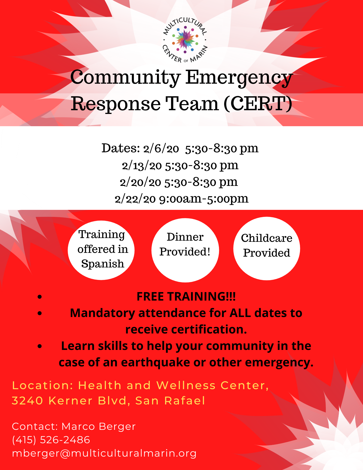 Community Emergency Response Team (CERT) Training