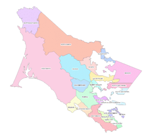 New map of Marin supervisorial districts boosts Latino concentration ...